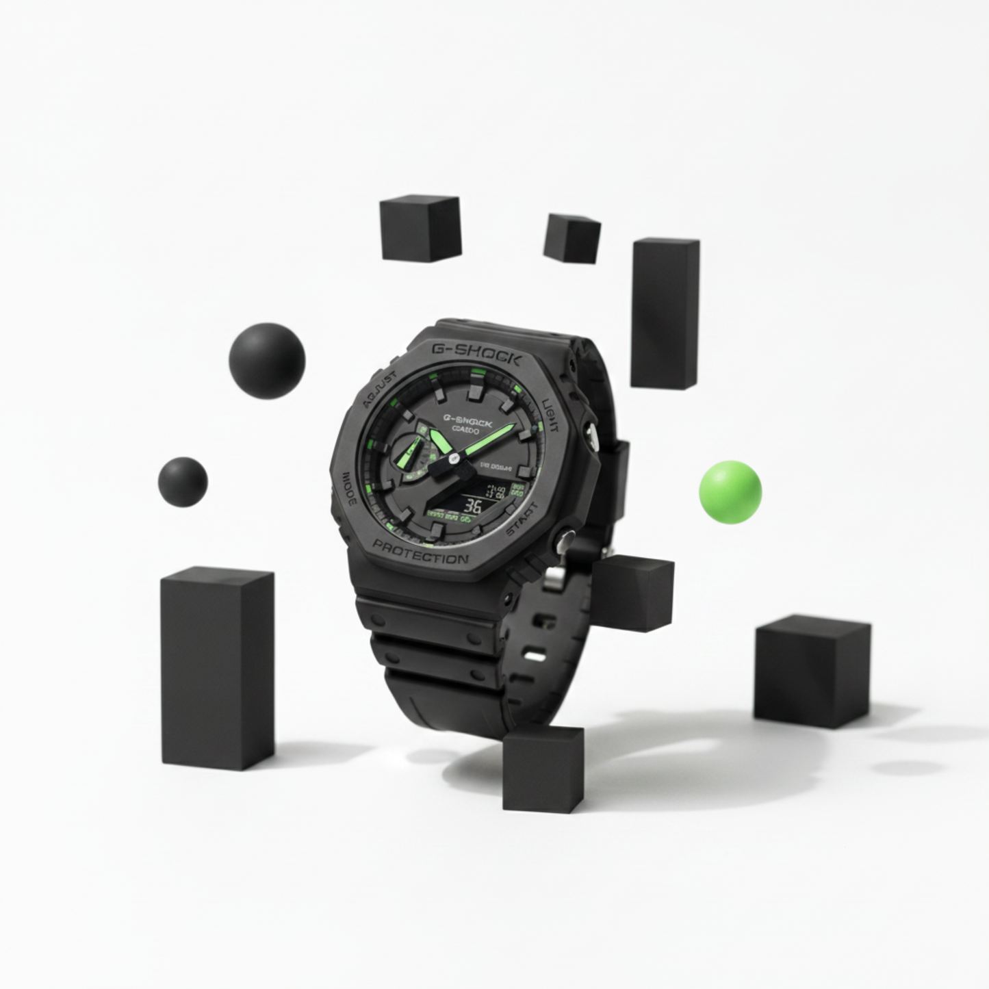 Casio G-Shock “CasiOak” – Black Neon Edition