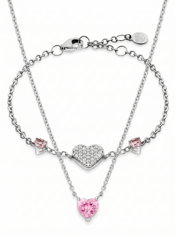 Chiara Ferragni First Love Titanium Gold Tennis Set - مجوهرات فضة في مصر
