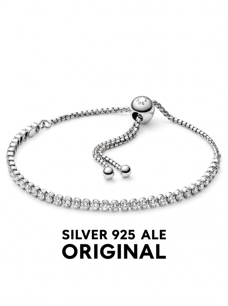 Pandora tennis - slider - Bracelets sterling silver 925 bracelets in silver
