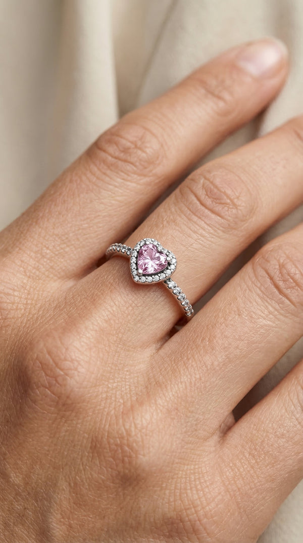Pandora Heart ring - (PINK)