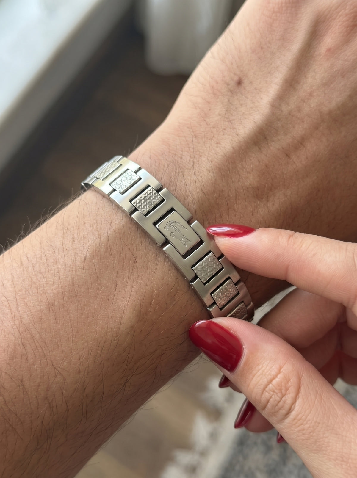 Lacoste Bracelet him bracelet in Silver by Naggat Silver – view 2