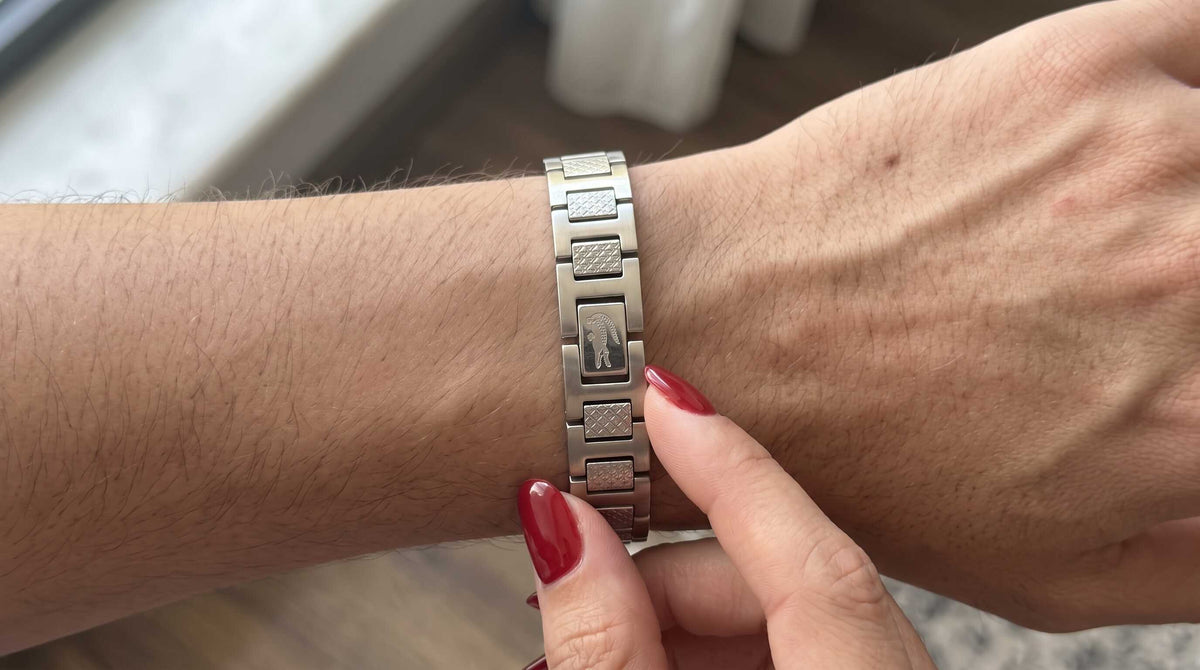 سوار لاكوست رجالي في مصر Naggat Silver