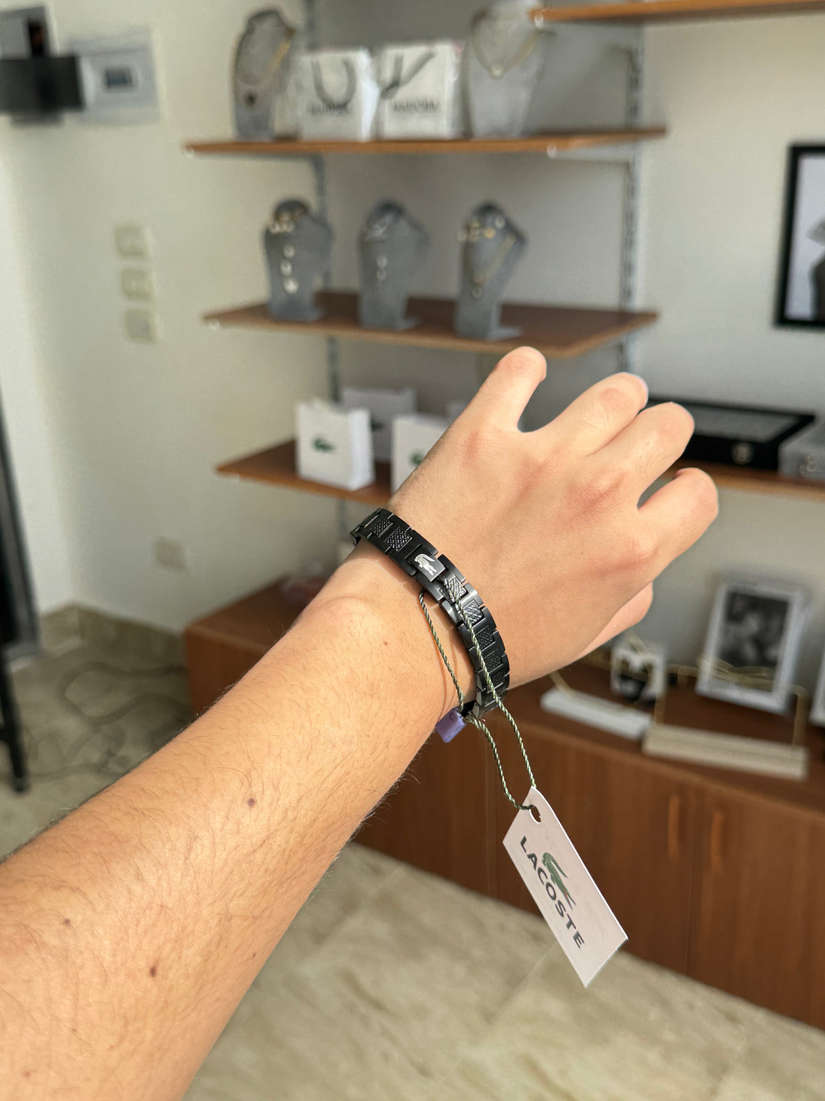 Lacoste Bracelet for Him in Egypt: Which Model, What Price, Where to Buy Naggat Silver