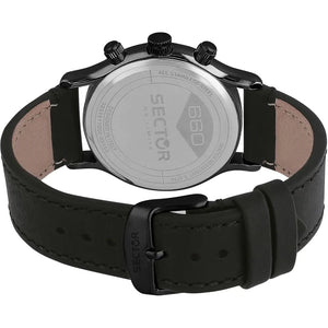 Sector 660 Chronograph Black product in black by Naggat Silver – view 5