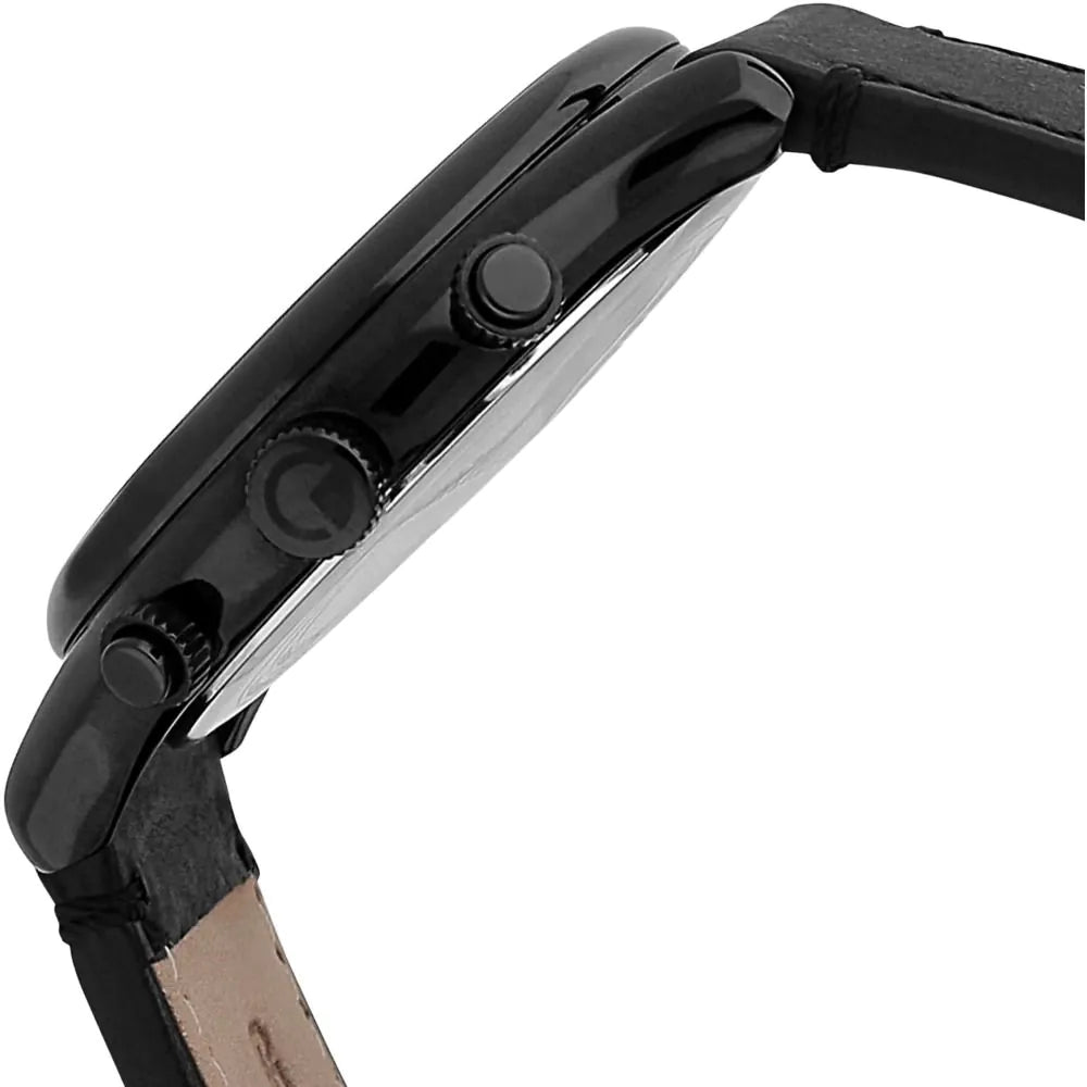 Sector 660 Chronograph – Black Case & Leather Strap - Naggat Silver - image 6