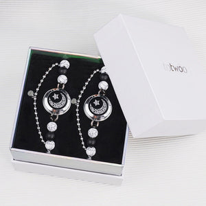 MoonStar Touch Bracelets bracelet in Moon&Star Touch Bracelets with Matching Beads by Naggat Silver – view 3