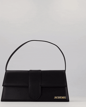 Jacquemus Le Bambino Long - Shoulder Bags silver shoulder bags in red, image 2