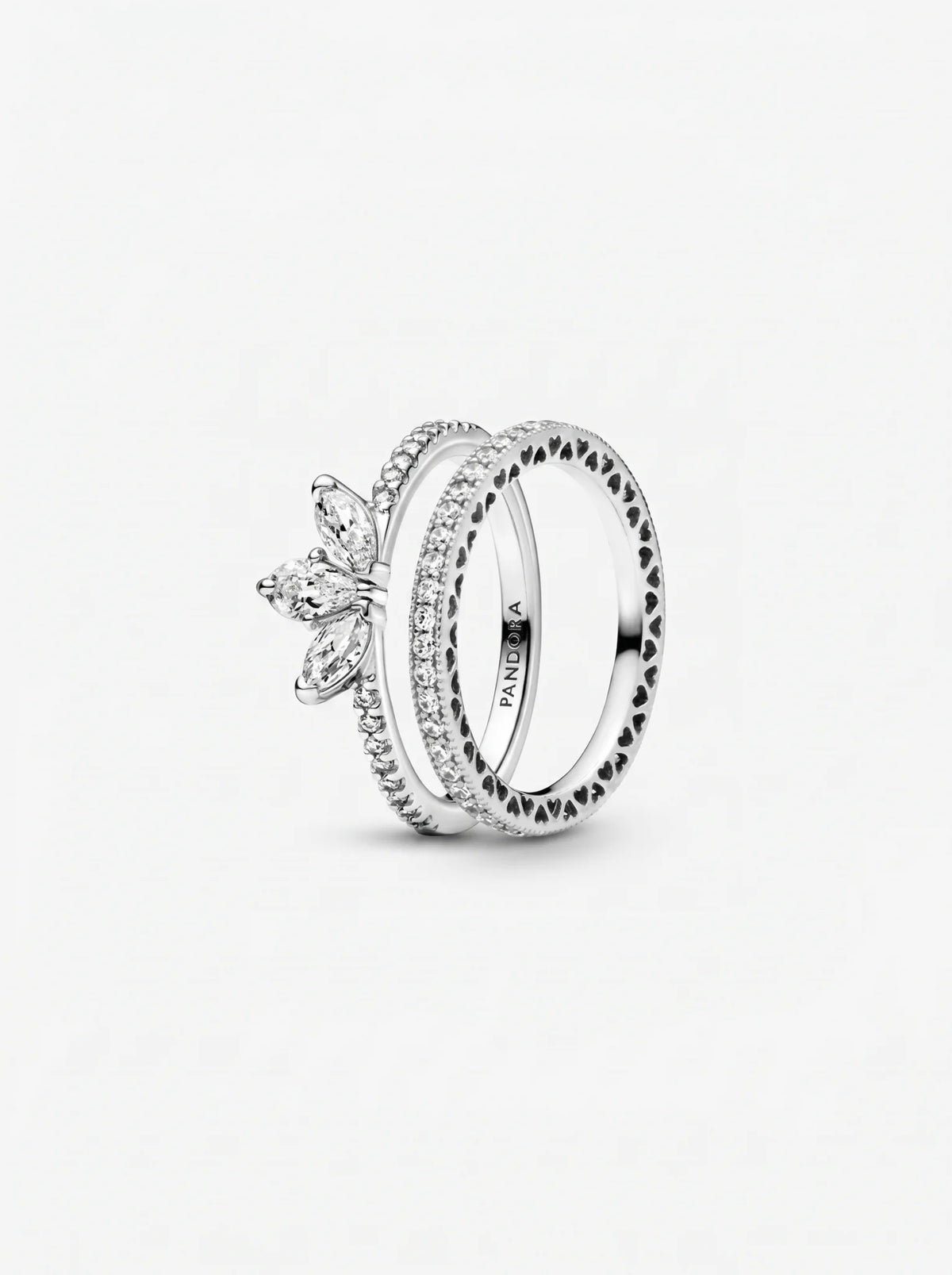 Tear shaped Tiara Ring Set - 6 / 7 / 8 / 9
