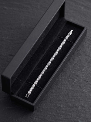 Stainless Steel Tennis Bracelet Naggat Silver