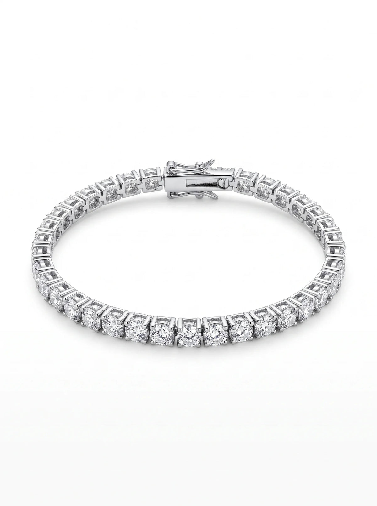 Classic Tennis Bracelet for Her silver women's silver bracelet