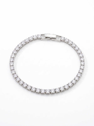 Stainless Steel Tennis Bracelet Naggat Silver