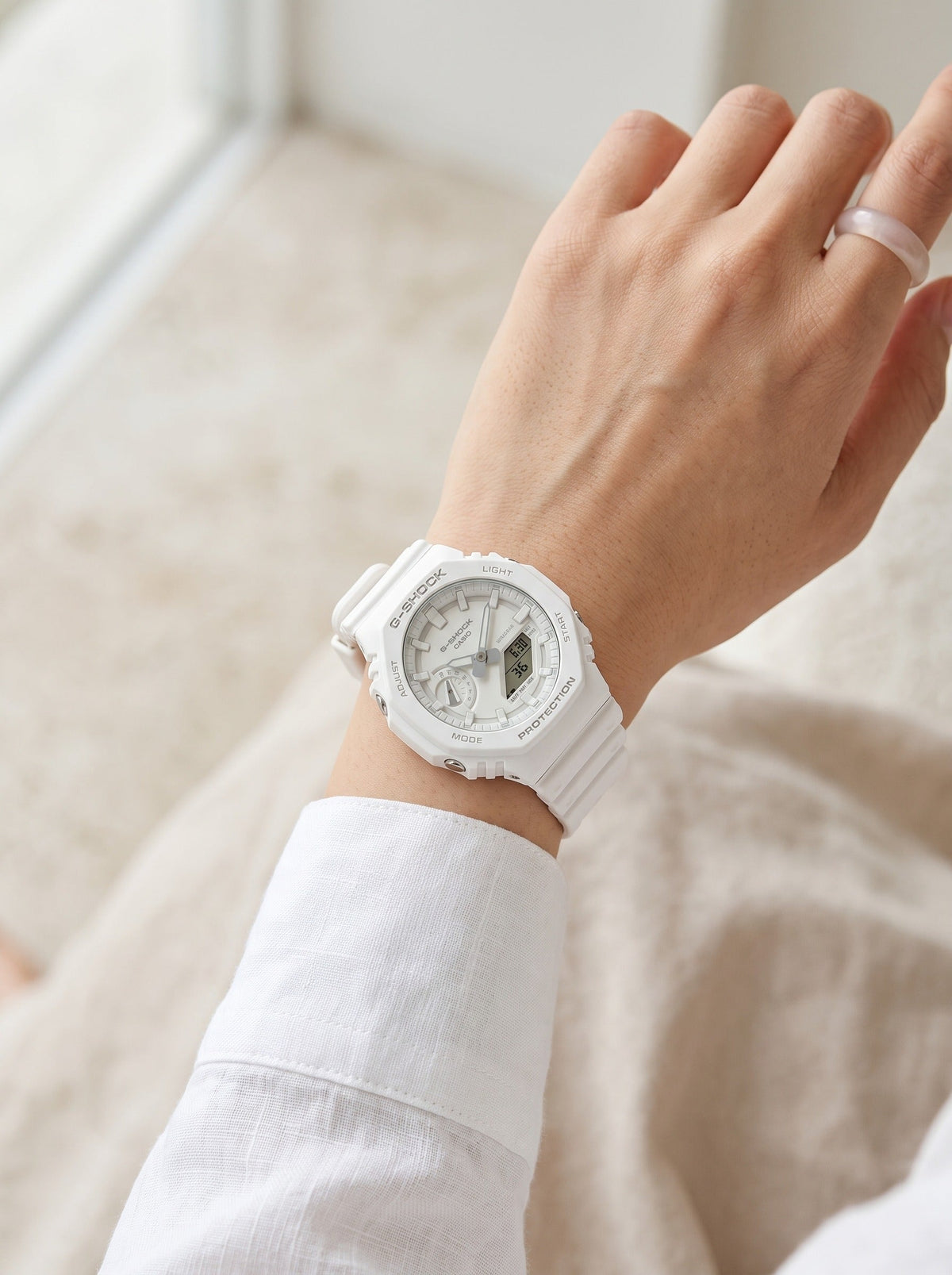 Casio - G-Shock / GMA-P2100-7A Naggat Silver