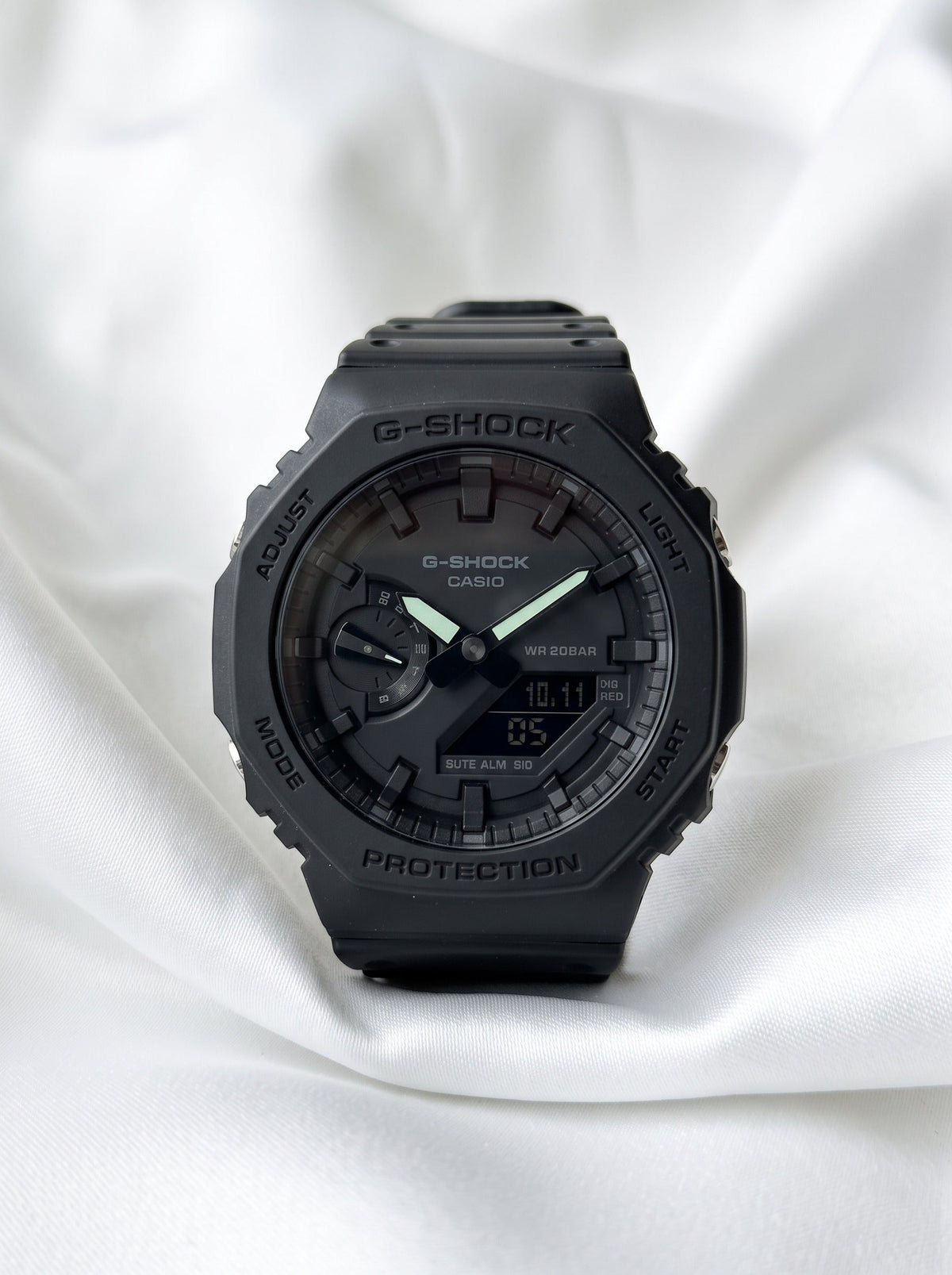 Casio - G-Shock / GA-2100-1A1DR Naggat Silver