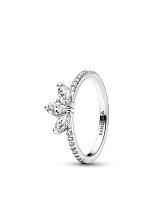 Tear shaped Tiara Ring Set - view 5