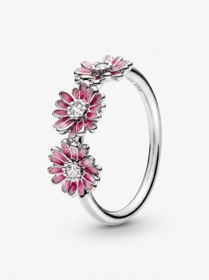 andora Pink Daisy Flower Trio Ring - Create_ring_product_photograph_2K_20261016205951.jpg