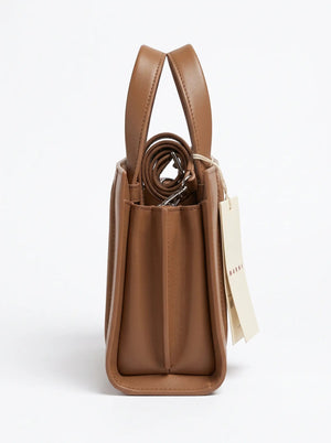 Max Mara Top-Handle Bag in Brown - Satchel Bags silver satchel bags in red, image 6