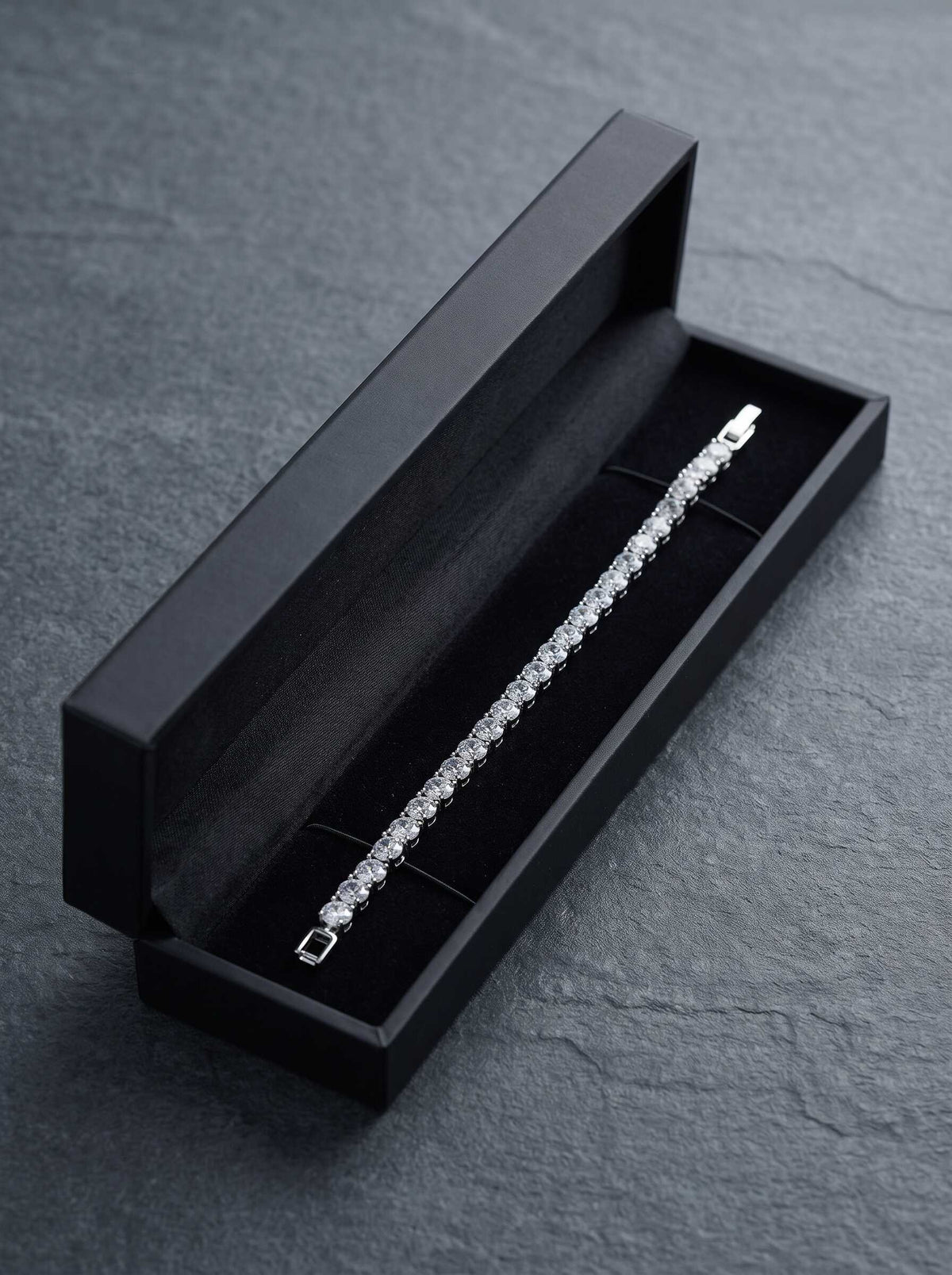 Stainless Steel Tennis Bracelet Naggat Silver