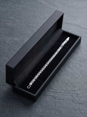 Stainless Steel Tennis Bracelet Naggat Silver