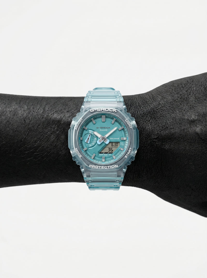 Casio G-Shock “CasiOak” – Teal Resin Watch