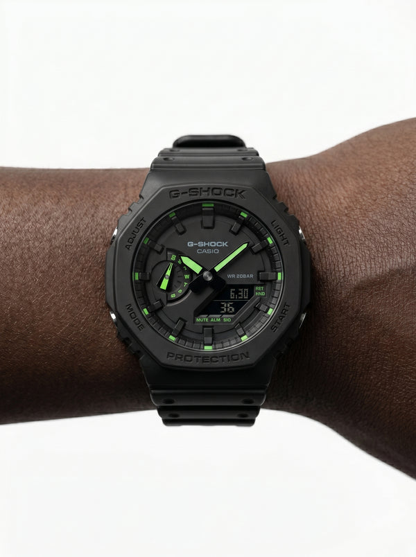 Casio G-Shock “CasiOak” – Black Neon Edition