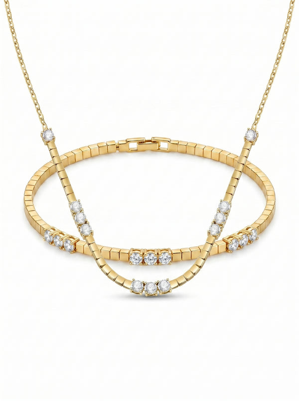 Morellato Tesori Gold Link Jewelry Set - مجوهرات فضة في مصر