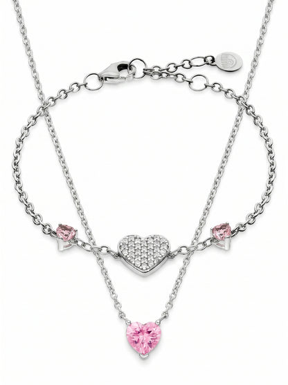 Chiara Ferragni First Love Titanium Gold Tennis Set - مجوهرات فضة في مصر