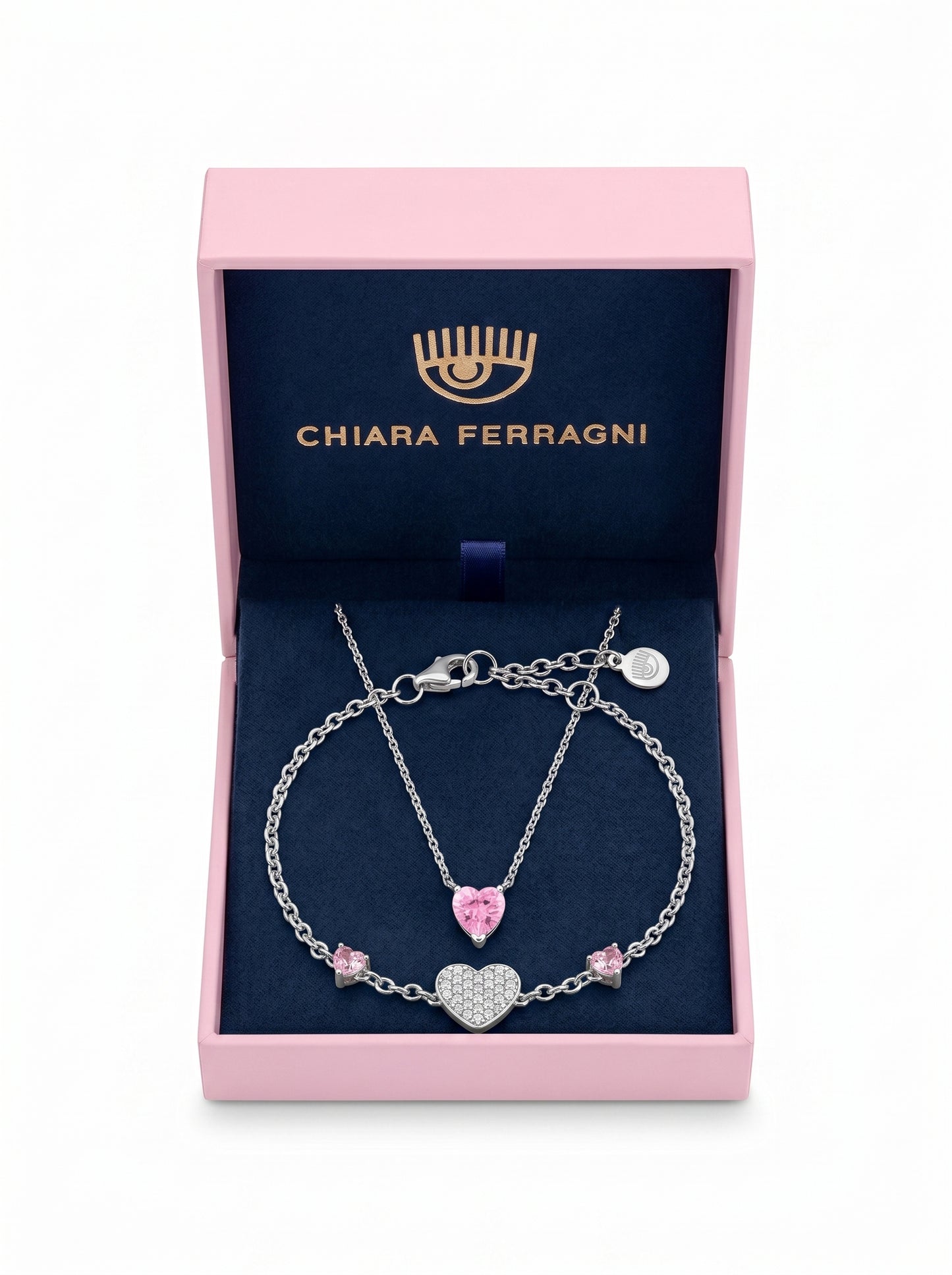 Chiara Ferragni First Love Titanium Gold Tennis Set