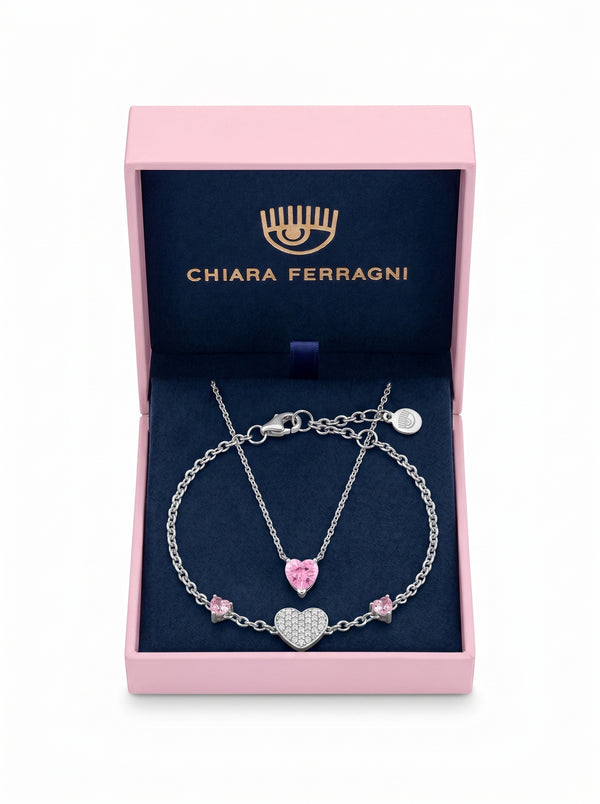 Chiara Ferragni First Love Titanium Gold Tennis Set