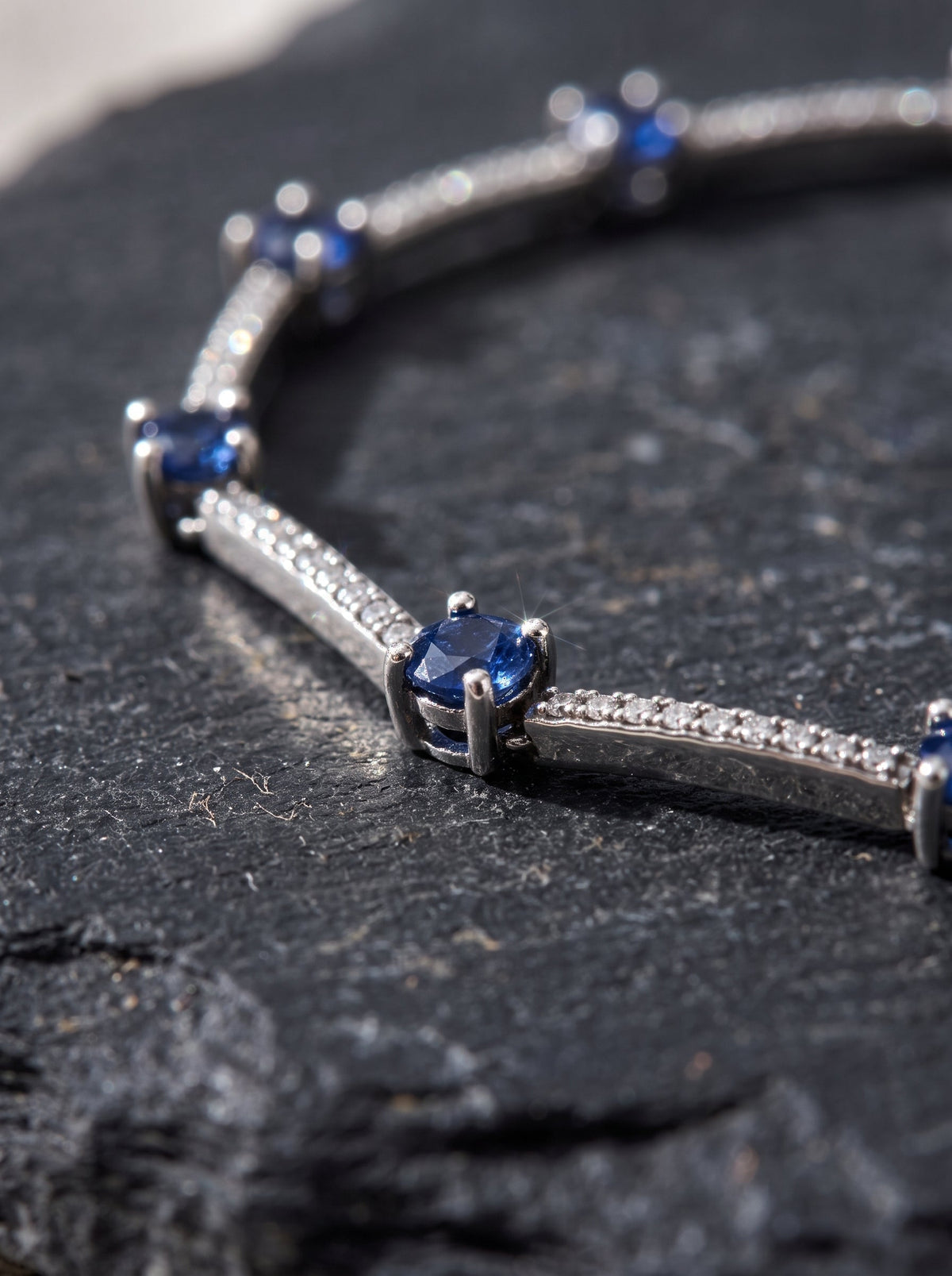 Pandora Sparkling Pavé Bars Naggat Silver