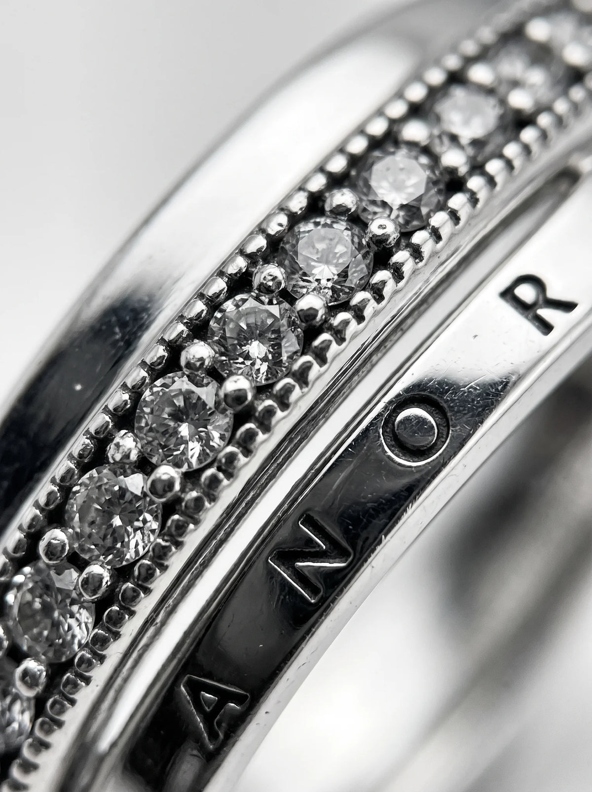 Pandora Signature Pavé Band Ring - view 3