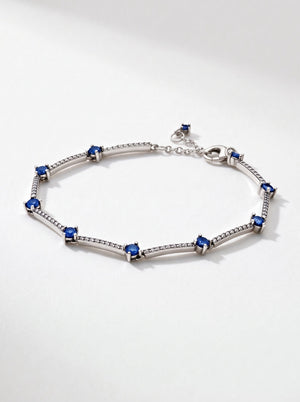 Pandora Sparkling Pavé Bars - Silver