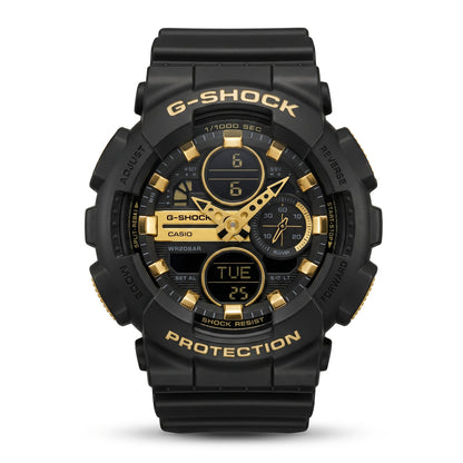 Casio G-Shock GA-100 – Black & Gold Sport Watch