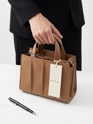 Max Mara Top-Handle Bag in Brown - Satchel Bags silver satchel bags in red, image 5