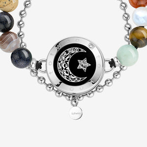 MoonStar Touch Bracelets bracelet in Solar System Guardian Beads by Naggat Silver – view 4