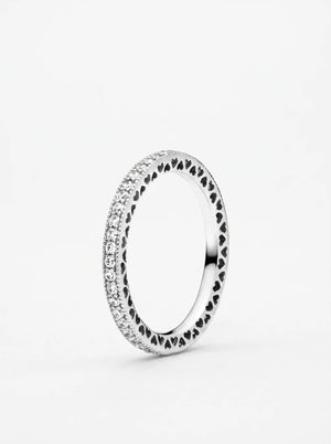 Tear shaped Tiara Ring Set - view 6