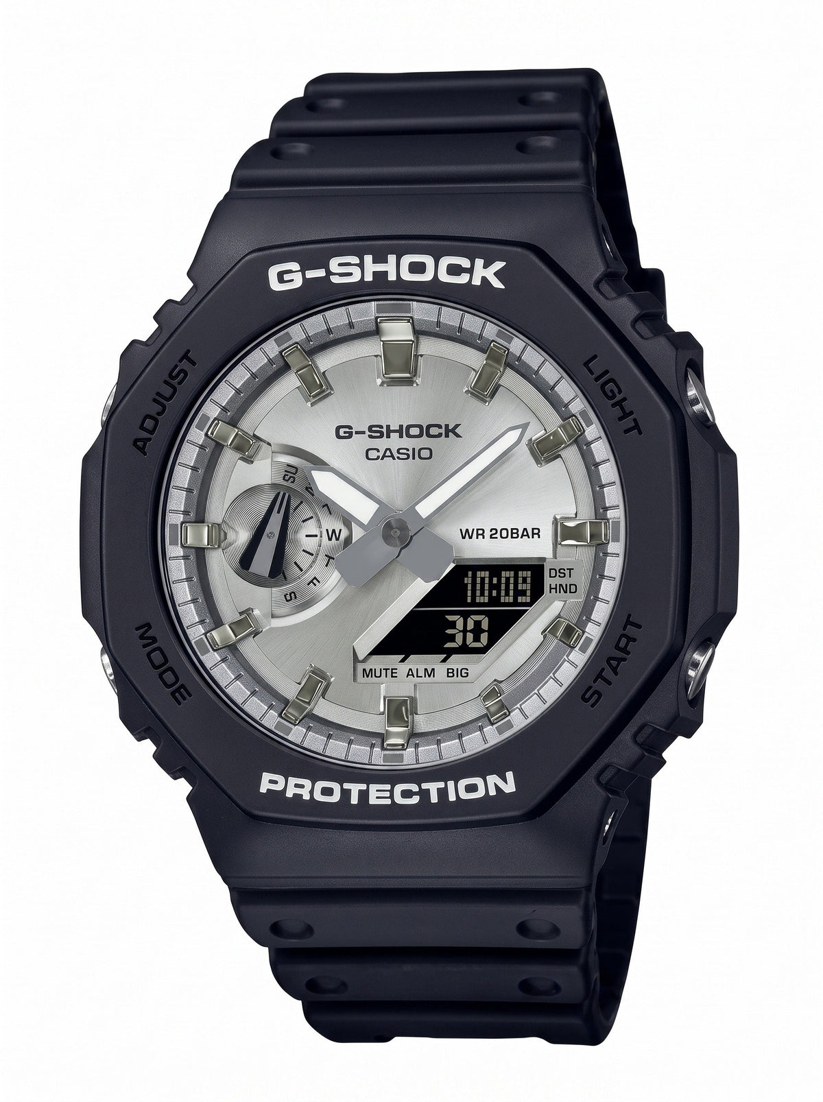 Casio - G-Shock - GA-2100SB-1ADR Naggat Silver
