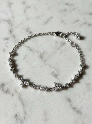Sparkling Herbarium Cluster Link Bracelet - مجوهرات فضة في مصر