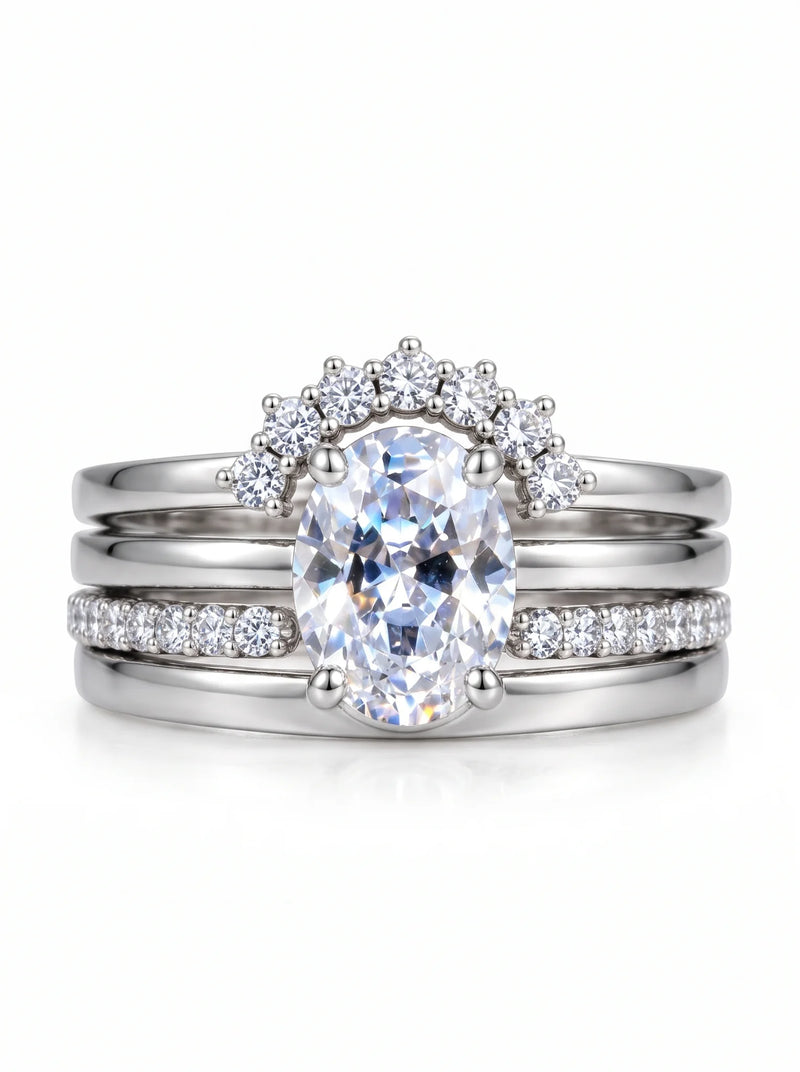 Oval Crown Ring Set - Ring_product_photography_hero_shot_2K_20261023195732.webp