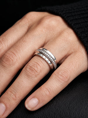 Pandora Signature Pavé Band Ring - view 2