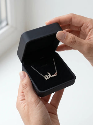 Personalized Name Necklace sterling silver 925 women's silver necklace in silver, image 5