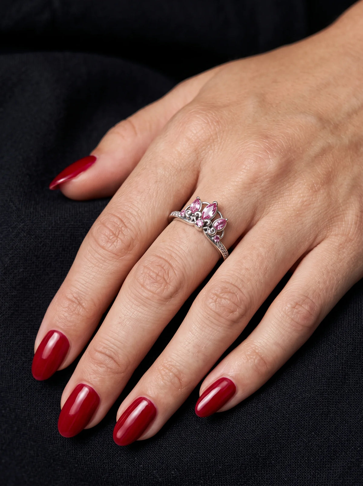 Pandora Rapunzel Tiara Ring - view 2