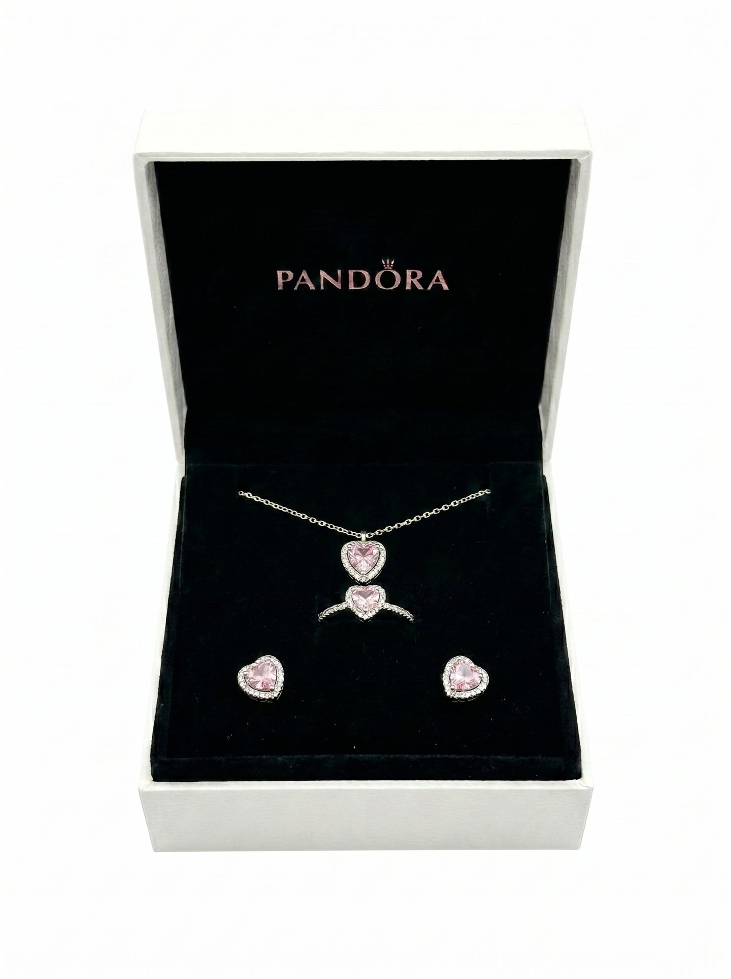 Pandora Pink Heart Set - pandora-pink-heart-set