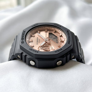 Casio G-Shock “CasiOak” – Rose Gold Black Edition - Naggat Silver