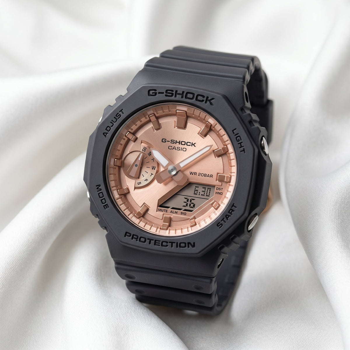 Casio G-Shock “CasiOak” – Rose Gold Black Edition - Naggat Silver