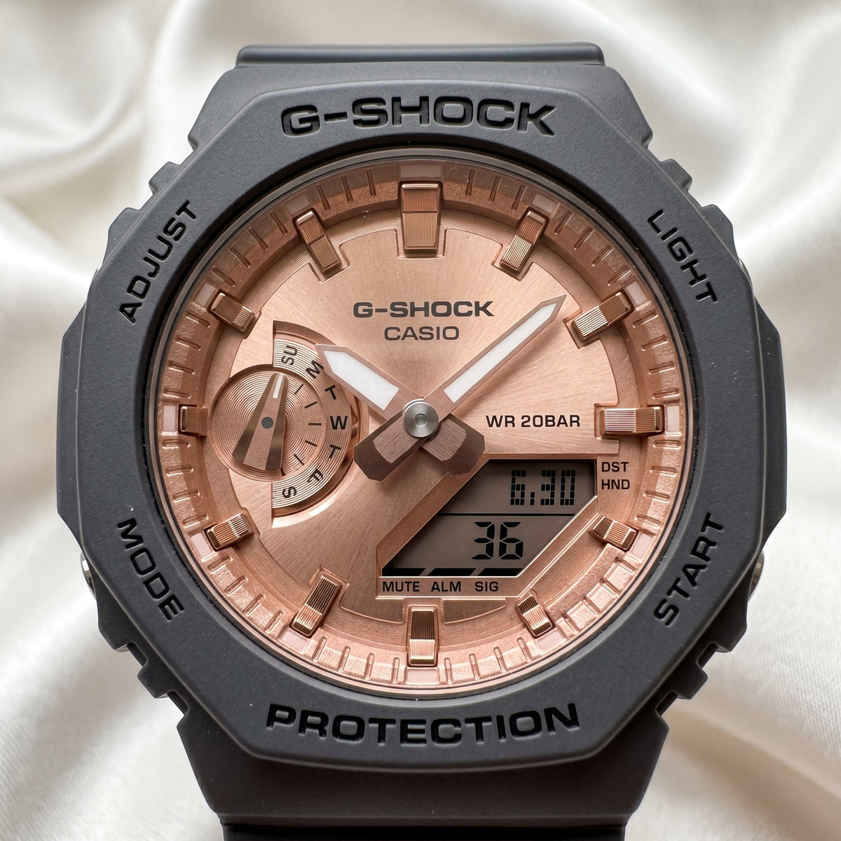 Casio G-Shock “CasiOak” – Rose Gold Black Edition - Naggat Silver