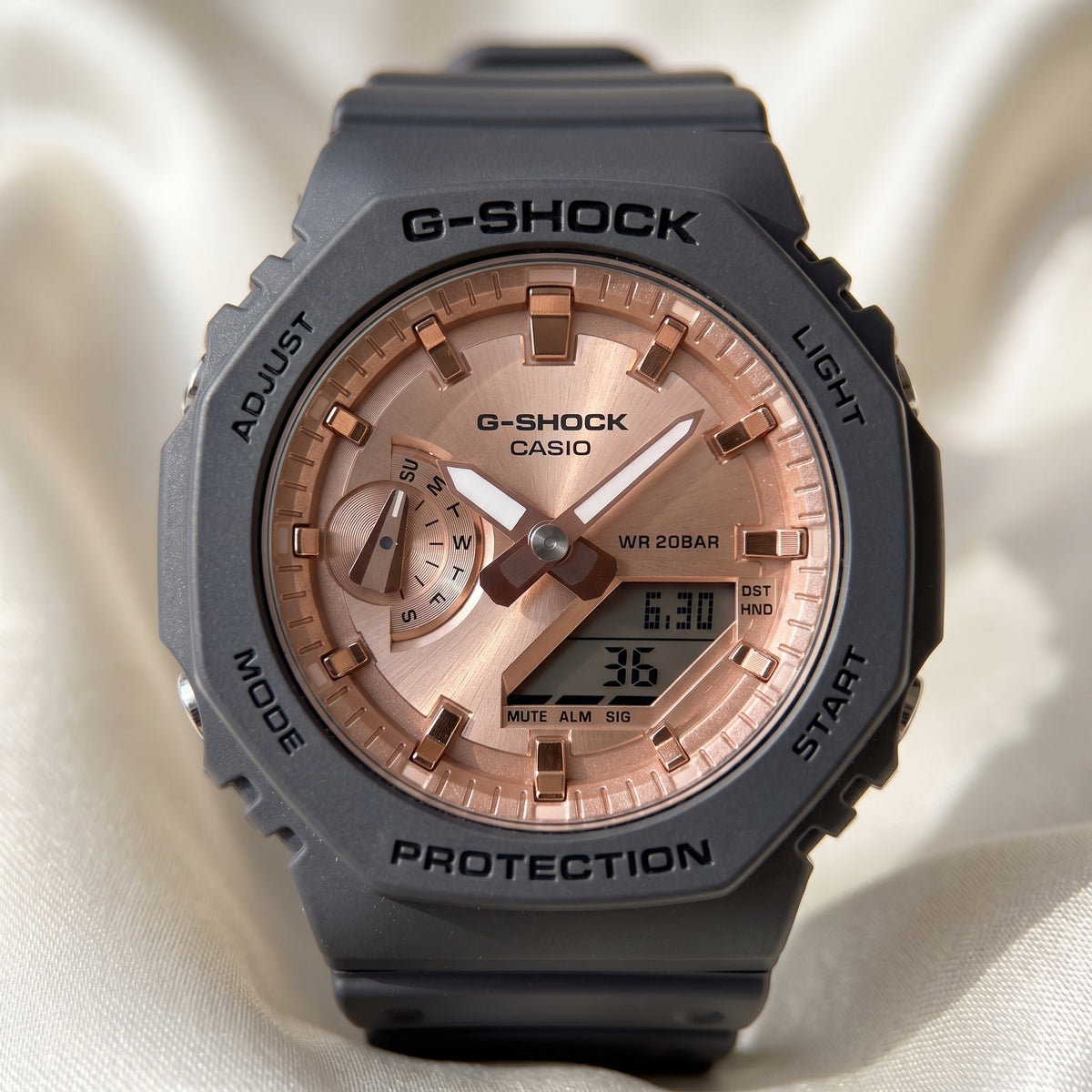 Casio G-Shock “CasiOak” – Rose Gold Black Edition - Naggat Silver