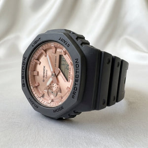 Casio G-Shock “CasiOak” – Rose Gold Black Edition - Naggat Silver