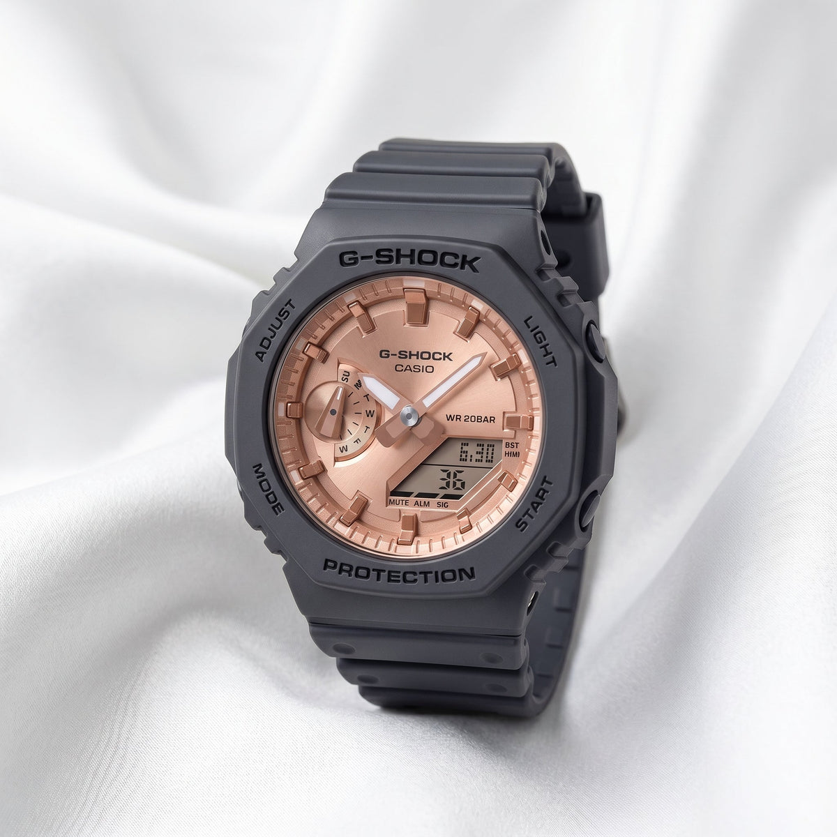 Casio G-Shock “CasiOak” – Rose Gold Black Edition - Naggat Silver