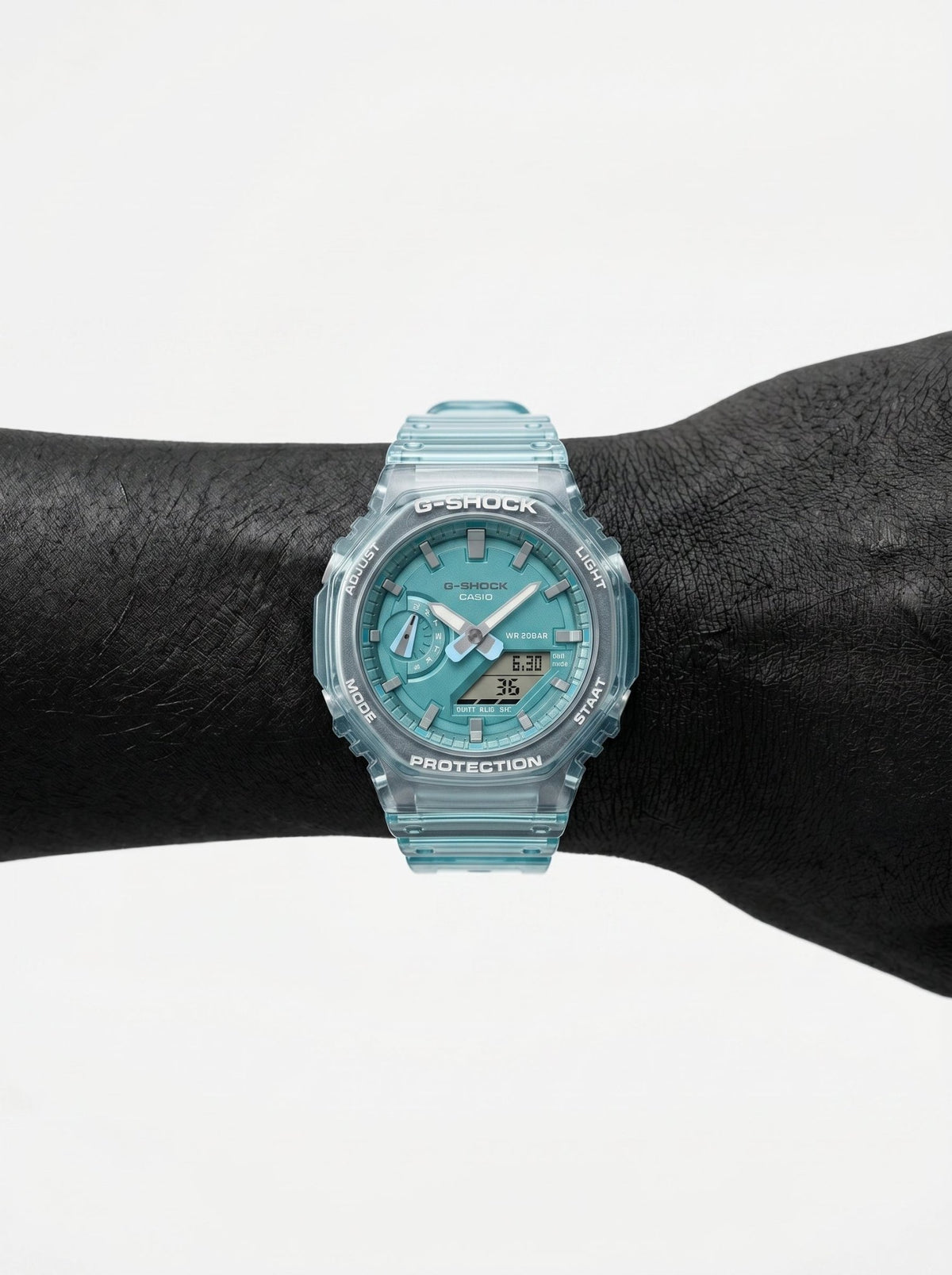 Casio G-Shock “CasiOak” – Teal Resin Watch - Naggat Silver