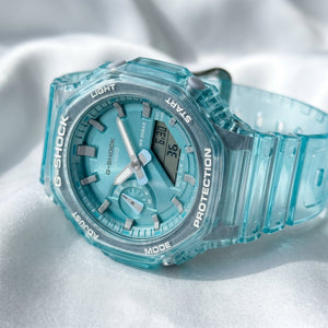 Casio G-Shock “CasiOak” – Teal Resin Watch - Naggat Silver